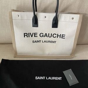 100% Authentic Saint Laurent Rive Gauche Tote